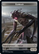 Servo // Eldrazi Double-Sided Token [The Brothers' War Commander Tokens]-2