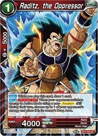 Raditz, el opresor (BT7-003_PR) [Promociones previas al lanzamiento de El asalto de los saiyajin] 