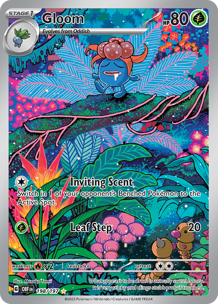 scarlet and violet obsidian flames rare cards Lurantis GX 150/149 Hyper Rare