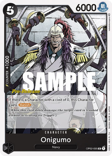 Oniguma [Tarjetas de prelanzamiento de Paramount War] 