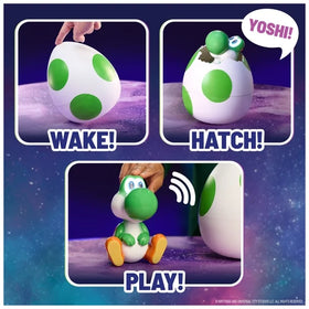 Super Mario Galaxy Movie, Hatchin' Yoshi Interactive Yoshi Figure - 0