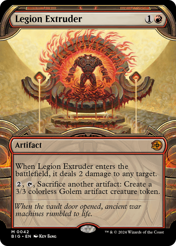 Extrusor Legion (escaparate) [Outlaws of Thunder Junction: The Big Score] 
