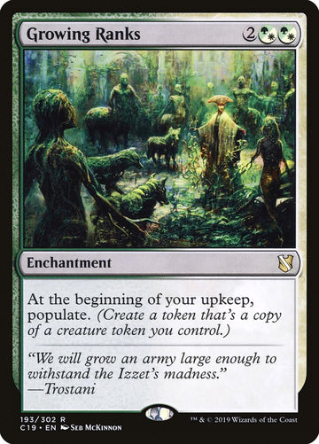Crecimiento de rangos [Commander 2019] 