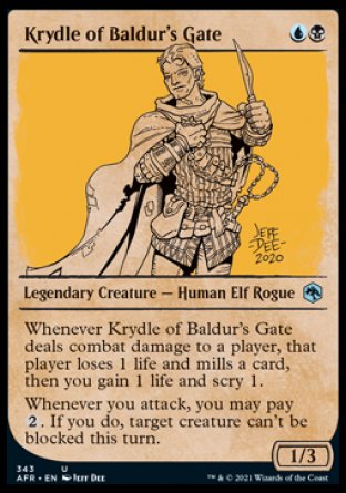 Krydle de la Puerta de Baldur (Escaparate) [Dungeons &amp; Dragons: Aventuras en los Reinos Olvidados] 