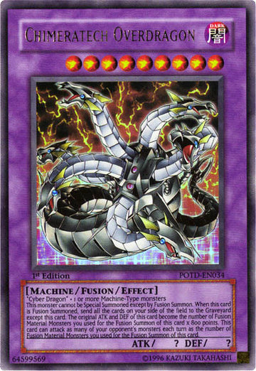 Dragón Chimeratech [POTD-EN034] Ultra raro 