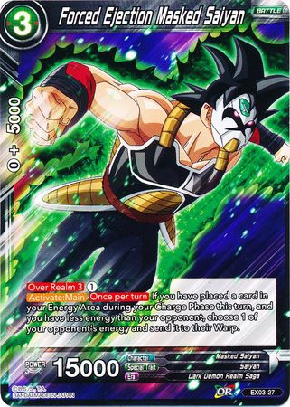 Saiyan enmascarado de eyección forzada (EX03-27) [Ultimate Box] 