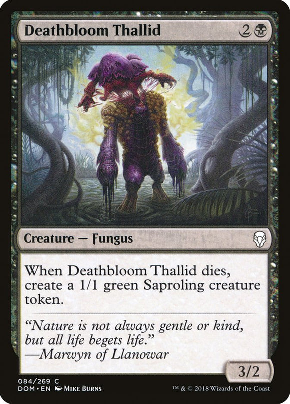 Thallid de la flor de la muerte [Dominaria] 