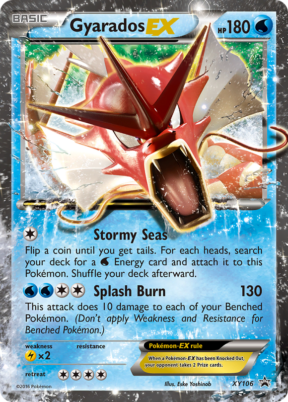 Gyarados EX (XY106) [Promociones de XY: Black Star] 