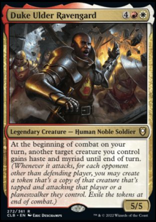 Duque Ulder Ravengard [Commander Legends: Batalla por la Puerta de Baldur] 