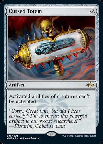 Cursed Totem (Foil Etched) [Modern Horizons 2] - 0