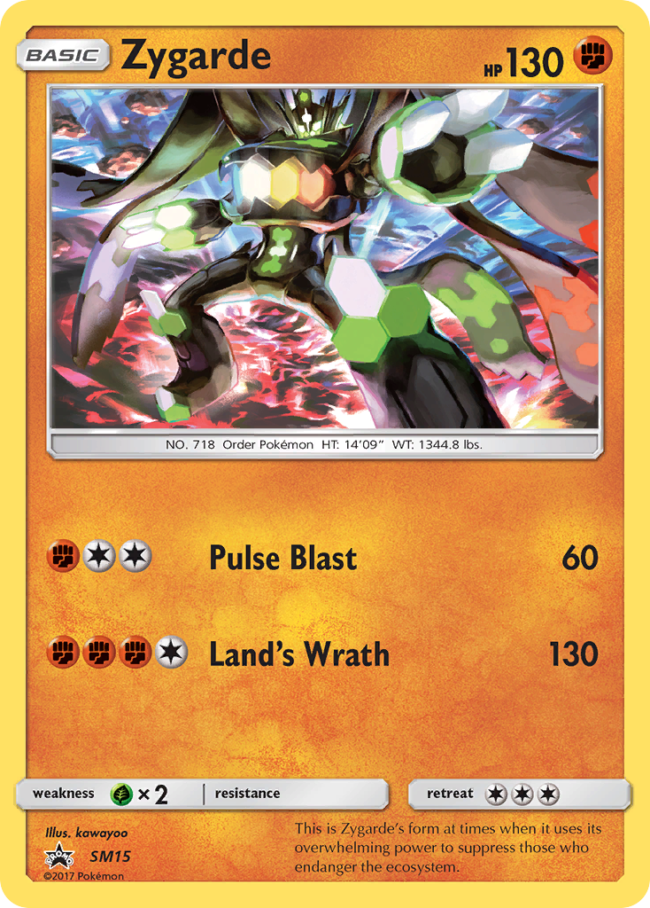 Zygarde (SM15) [Sol y Luna: promociones de Black Star] 