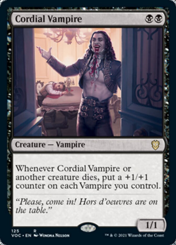 Vampiro cordial [Innistrad: Crimson Vow Commander] 