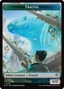 Boar // Fractal (0005) Double-Sided Token [Secrets of Strixhaven Commander Tokens]-2