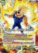 Vegeta // SS Vegeta, Instintos de lucha (Exclusivo del mazo de inicio) (SD22-01) [Poder absorbido] -1