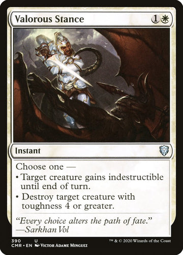 Postura valerosa [Commander Legends] 