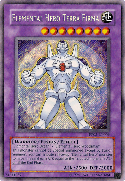 Héroe elemental Terra Firma [PP02-EN009] Secreto raro 