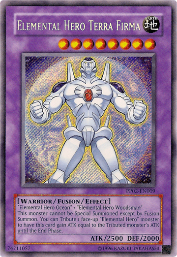 Héroe elemental Terra Firma [PP02-EN009] Secreto raro 