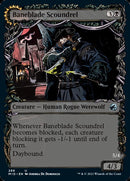 Baneblade Scoundrel // Baneclaw Marauder (Showcase Equinox) [Innistrad: Midnight Hunt]-1