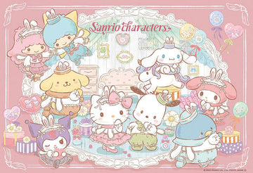 Jigsaw Puzzle: Sanrio Characters Matching Corde 300pcs (38 x 26cm)