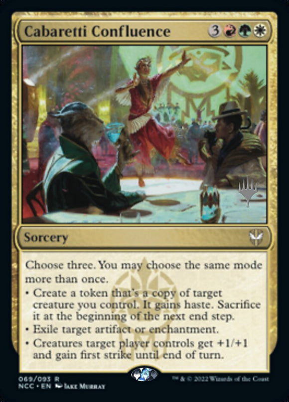 Paquete promocional de Cabaretti Confluence (promociones) [Promociones de Commander de Streets of New Capenna] 