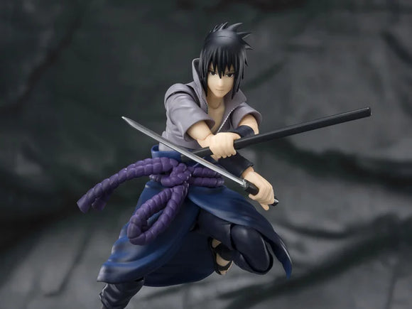 Naruto: Shippuden S.H.Figuarts Sasuke Uchiha (He Who Bears All Hatred) Action Figure