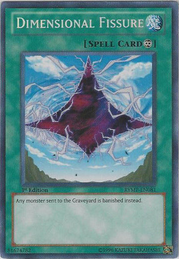 Fisura dimensional [RYMP-EN081] Secreto raro 
