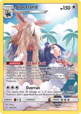 Stoutland (248/236) [Sol y Luna: Eclipse Cósmico] 