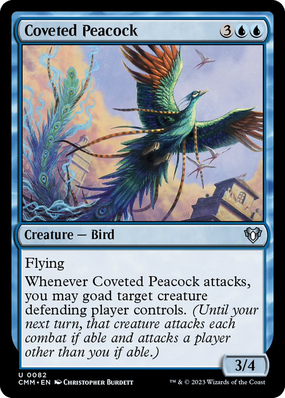 Pavo real codiciado [Comandante Masters] 