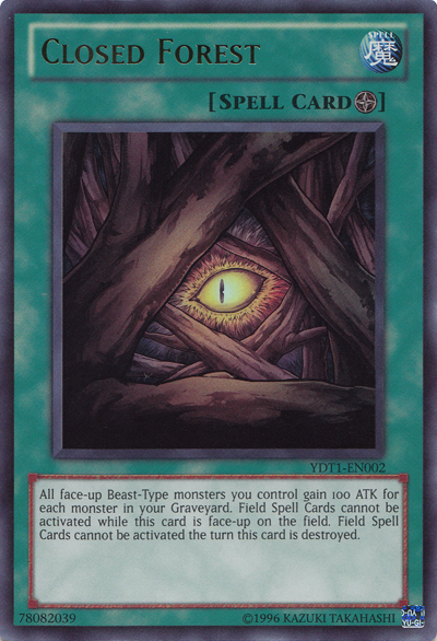 Bosque Cerrado (5D's Duel Transer) [YDT1-EN002] Ultra Raro 