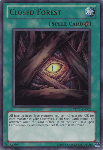 Bosque Cerrado (5D's Duel Transer) [YDT1-EN002] Ultra Raro 