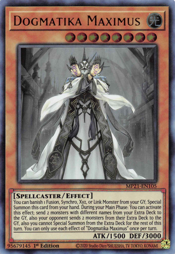 Dogmatika Maximus [MP21-EN105] Ultra raro 