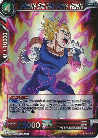 Príncipe oscuro malvado definitivo Vegeta (BT2-009) [Union Force] 