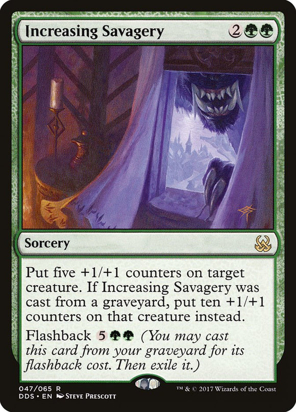 Salvajismo creciente [Duel Decks: Mente contra poder] 
