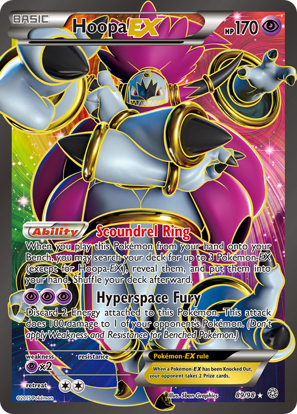 Hoopa EX (89/98) [XY: Orígenes antiguos] 