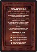 Recompensa: El forastero // Ficha de reglas de recompensa de doble cara [Fichas de comandante de Outlaws of Thunder Junction] -2