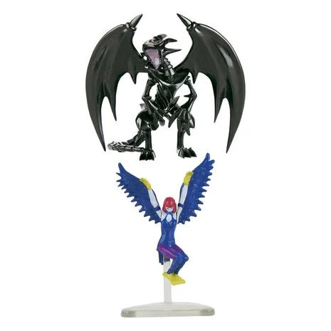 YuGiOh Red-Eyes Black Dragon & Harpie Lady 3.75-Inch Figure 2-Pack