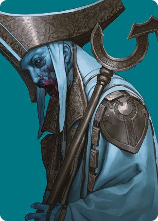 Tarjeta de arte Mikaeus, el impío [Serie de arte Commander Masters] 