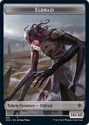 Eldrazi // Soldier Double-Sided Token [Starter Commander Decks]-1