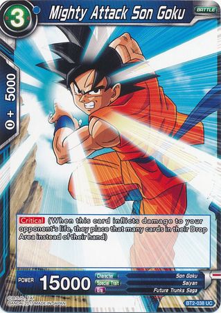 Poderoso ataque de Son Goku (BT2-038) [Union Force] 