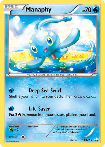 Manaphy (56/160) [XY: Choque primigenio] 