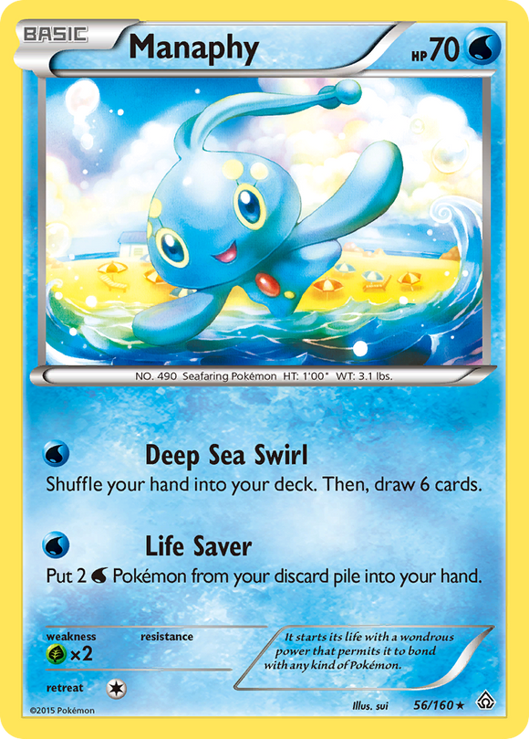 Manaphy (56/160) [XY: Choque primigenio] 