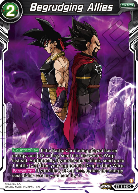 Aliados a regañadientes (BT18-140) [El amanecer de las Z-Legends] 