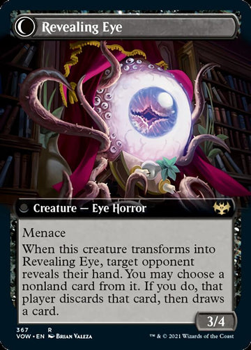 Concealing Curtains // Revealing Eye (Extended Art) [Innistrad: Crimson Vow] - 0