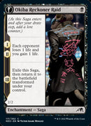 Okiba Reckoner Raid // Nezumi Road Captain [Kamigawa: Neon Dynasty]-1