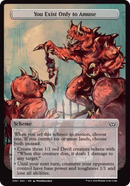 You Exist Only to Amuse (Full Art) [Duskmourn: Archenemy]-1