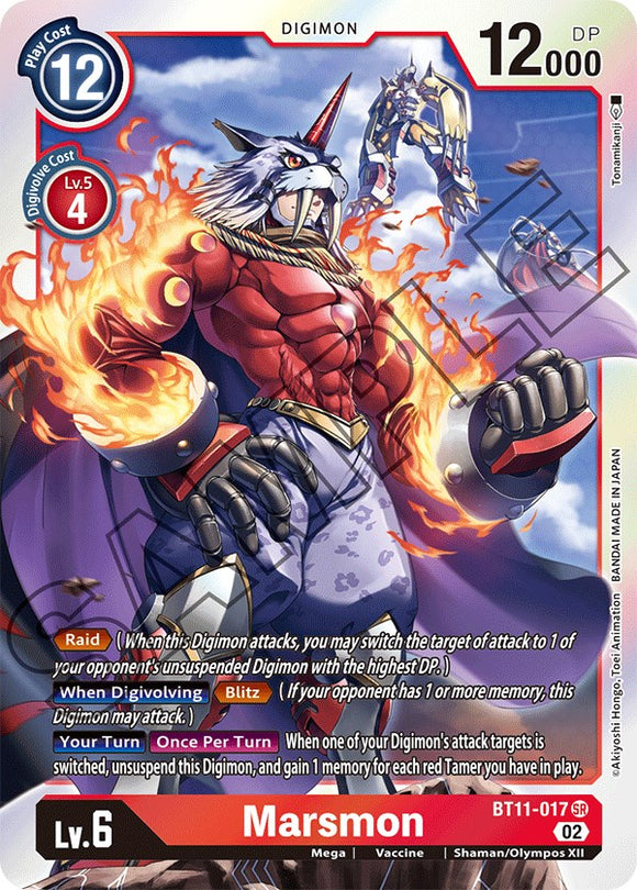 Marsmon [BT11-017] [Fase dimensional] 