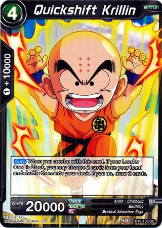 Krillin de cambio rápido (BT6-108) [Reyes destructores] 