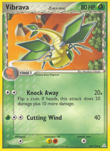 Vibrava (54/110) (Delta Species) [EX: Holon Phantoms]