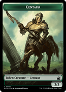 Saproling // Centaur Double-Sided Token [Ravnica Remastered Tokens]-2