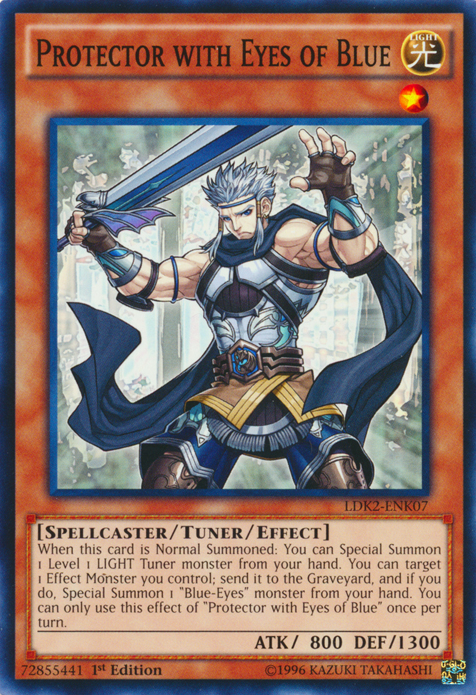 Protector con ojos azules [LDK2-ENK07] Común 